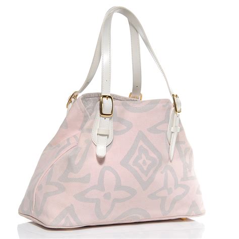 LOUIS VUITTON Tahitienne Cabas PM Pink 